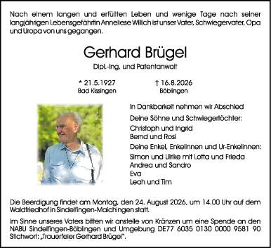 Gerhard Brügel