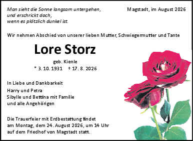 Lore Storz