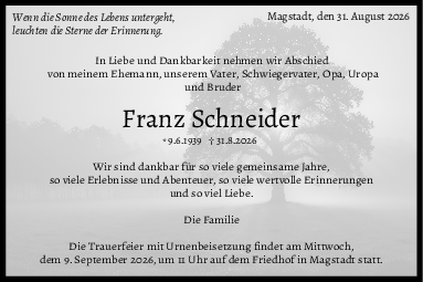 Franz Schneider
