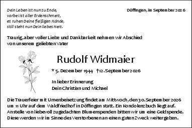 Rudolf Widmaier