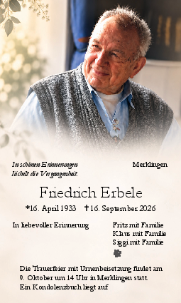 Friedrich Erbele