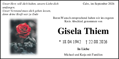 Gisela Thiem
