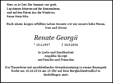 Renate Georgii