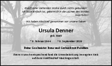 Ursula Denner