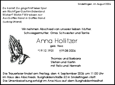 Anna Hollitzer