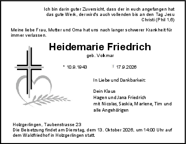 Heidemarie Friedrich