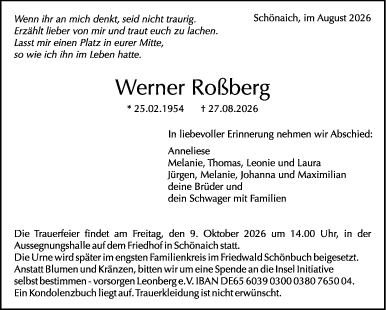 Werner Roßberg