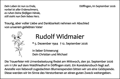 Rudolf Widmaier