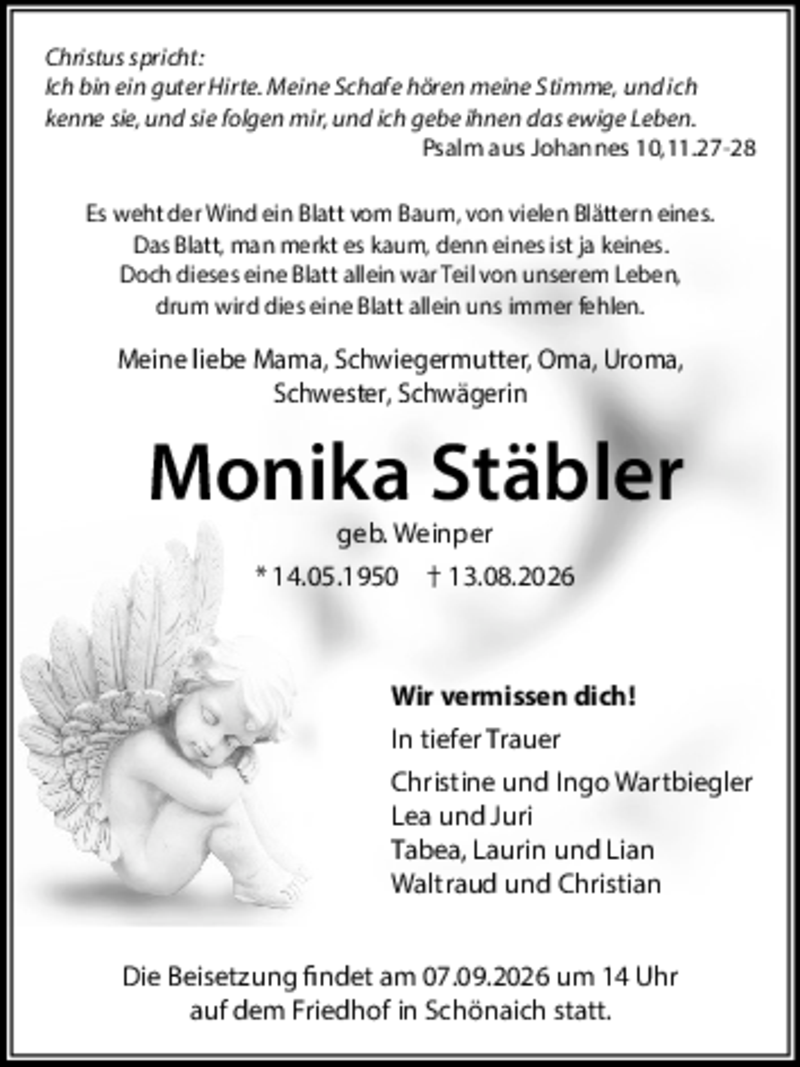 Traueranzeige
