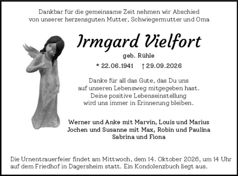Traueranzeige