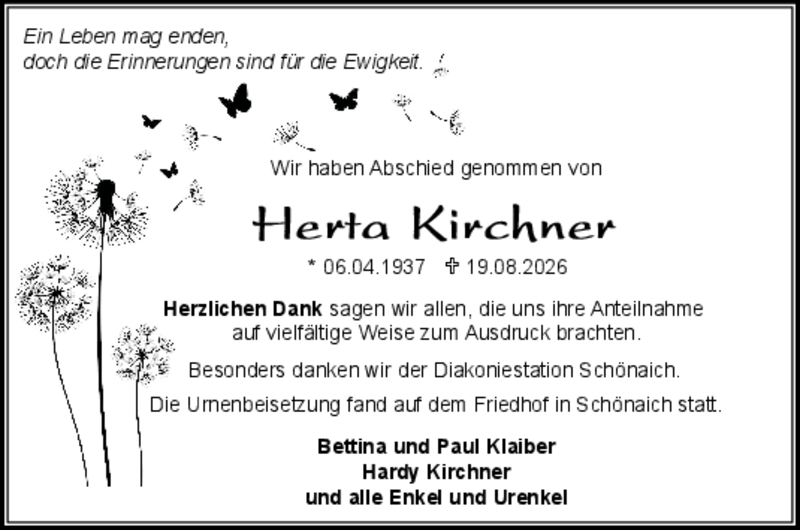 Traueranzeige