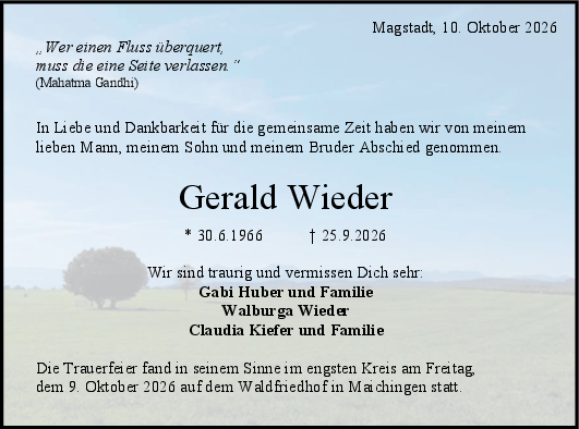 Traueranzeige
